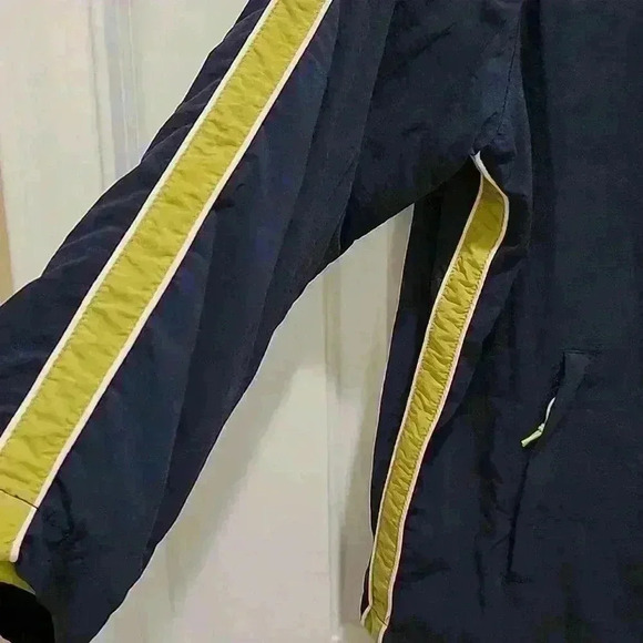 Vintage Classic Plus by Lauren Brooks Blue Windbreaker Jacket Size 22/24W - Picture 3 of 6